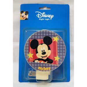 Disney Mickey Mouse Plug-In Indoor Rotary Shade Night Light 120V 4-7 Watt
